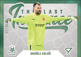 Ondrej Kolar Slavia Praha SportZoo FORTUNA:LIGA 2022/23 2. serie The Last Instance /60 #LI-02